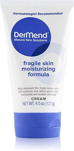 DerMend Mature Skin Solutions - Creme Hidratante Dermend para Pele Sensível: Fórmula Especial para Restauração – 50g