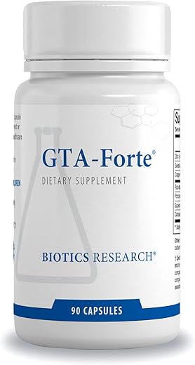 GTA-Forte® – Suporte para Glândulas Endócrinas, Promove Equilíbrio Hormonal Ótimo. Contém Glândulas Porcinas, Elementos Traços Ligados Fitocimicamente™ Zinco, Selênio - Biotics Research