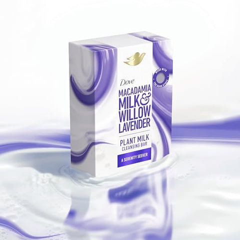 Sabonete em Barra Dove Plant Milk Macadâmia – Limpeza Suave com Leite Vegetal – 100g