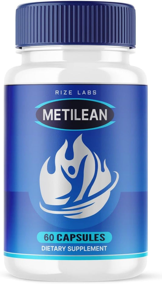 rize labs - Metilean: Suplemento Avançado para Perda de Peso – Fórmula Avançada para Eliminar Gordura Abdominal Persistente – Avaliações de Metilean Pastillas (60 Cápsulas)