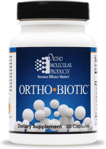 Ortho Molecular Products - Ortho Biotic Cápsulas (30 unid.) – Probiótico para Saúde Intestinal