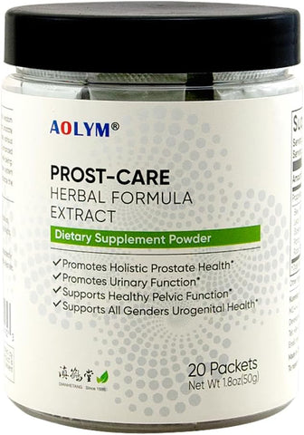 AOLYM - Fórmula Herbal Natural Multi Alvo Prost-Care 4000 mg, Melhora o Fluxo Urinário Saudável, Promove o Bem-estar Pélvico