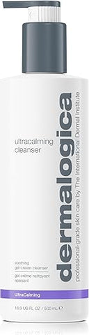 Dermalogica Ultracalming Cleanser – Gel-Creme para Pele Sensível, Limpeza Suave que Acalma e Refresca Vermelhidão e Desconforto – pH Balanceado, Não Espumante, Tipo Gel-Creme