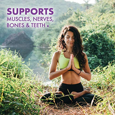 Nutrition – Cápsulas de Citrato de Cálcio, Magnésio e Vitamina D3 para Saúde Óssea - Bluebonnet