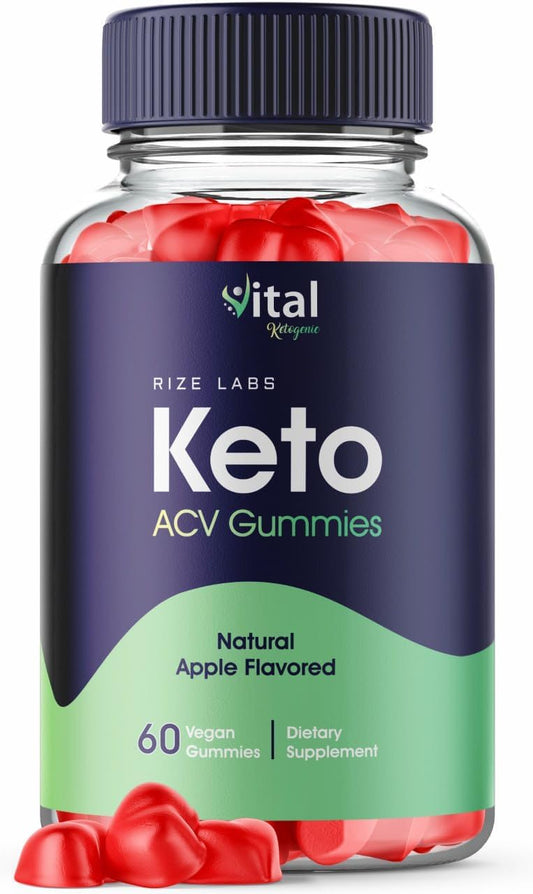 rize labs - Vital Keto ACV Gummies – Gomitas Keto ACV para Emagrecimento Avançado – Gummy Diet para Perda de Peso – Resenhas de Gummies AC – Gomitas (60…)