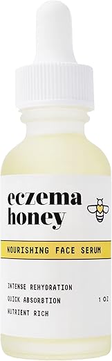 Soro Facial Nutritivo ECZEMA HONEY – Hidratante Diário – Óleo Facial para Eczema, Pele Seca – 30ml