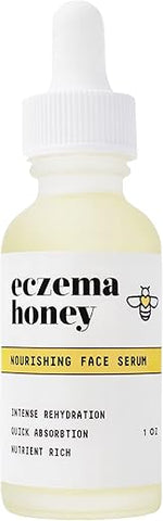 Soro Facial Nutritivo ECZEMA HONEY – Hidratante Diário – Óleo Facial para Eczema, Pele Seca – 30ml