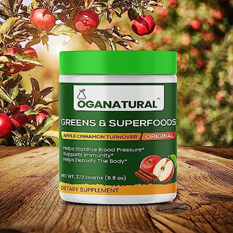 Oganatural - Verdes Orgânicos: Energize seu dia com a vitalidade natural – 100g