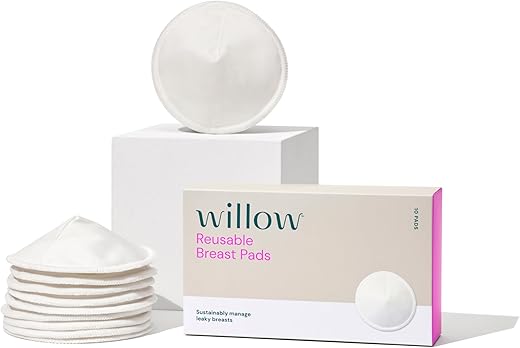 Almofadas de Amamentação Reutilizáveis, 10 unidades – Marca Willow - Willow