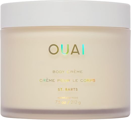 Body Cream St. Barts – Creme Corporal Hidratante com Manteiga de Cupuaçu, Óleo de Coco e Esqualano – Suaviza a Pele e Proporciona um Brilho Saudável – Cuidados com a Pele Livres de Sulfato - OUAI