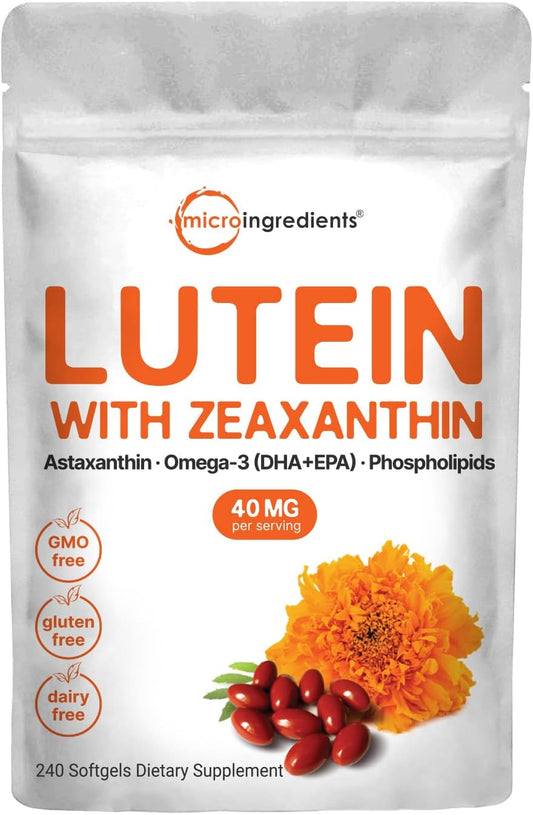 Luteína – Suporte para a Saúde Ocular – 30 cápsulas de 20mg - Micro Ingredients