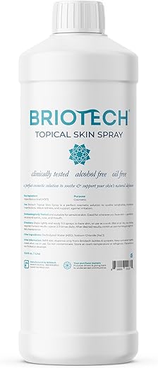 Spray Tópico para Pele, Ácido Hipocloroso para o Corpo – 100ml - BRIOTECH
