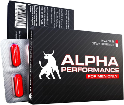 Alpha Performance - Suplemento Herbal com Erva Daninha do Bode Tarado, Tongkat Ali e Ginseng – Potencialize sua Saúde Masculina