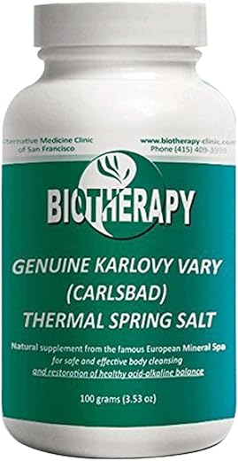 Toeah - Água Mineral Termal de Cura de Karlovy Vary – Sal Mineral Natural para Limpeza Corporal – Reforça o Sistema Imunológico – Biotherapy