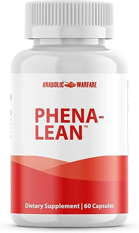 Phena-Lean – Suplemento Termogênico para Composição Corporal – Estimule sua Energia, Aumente o Foco – 60 Cápsulas - Anabolic Warfare