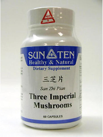 Três Cogumelos Imperiais 60 caps – Potencialize sua saúde com a marca Sun Ten - Sun Ten
