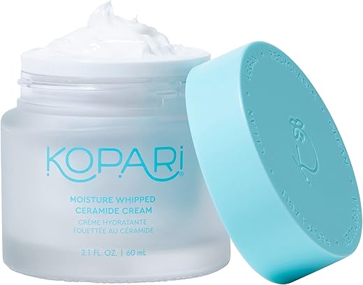 Creme Hidratante Kopari Whipped Ceramide | Vegan Ceramidas e Ácido Hialurônico Hidratante | 60g