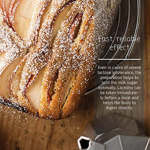 80 Comprimidos de Lactase I Enzimas Poderosas para Intolerância à Lactose I Lactase Ultra Pura para Melhor Digestão I Sem Dióxido de Silício, Sem Sabores Artificiais I Marca LactoJoy - LactoJoy