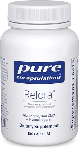 Relora | Suplemento Hipoalergênico Promove Produção Saudável de Cortisol e DHEA e Modera Estresse Ocasional | 180 Cápsulas - Pure Encapsulations