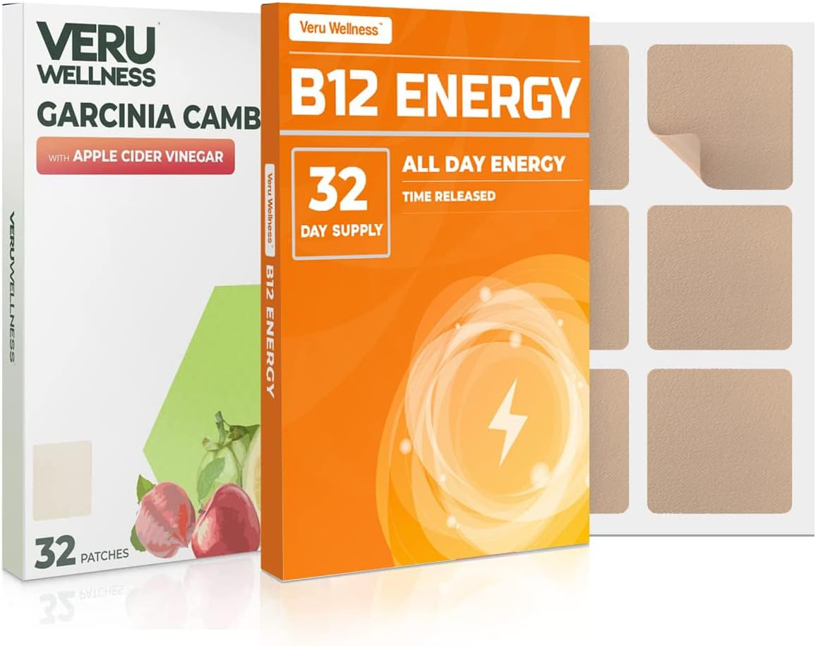 Veru Wellness - Garcinia Cambogia Patch Herbal – Natural Patch (64 Unidades) | Emagreça com Saúde