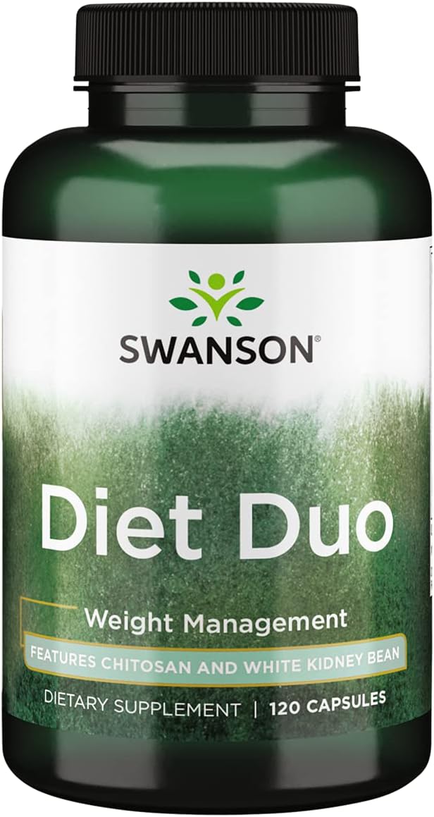 Duo Diet com Feijão Branco 120 Cápsulas – Perda de Peso e Controle de Carboidratos - Swanson
