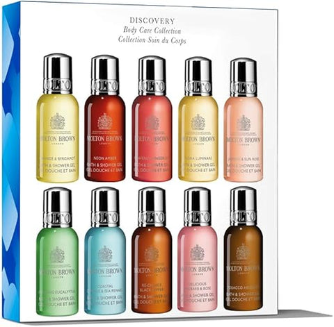 Coleção de Cuidados Corporais Molton Brown Discovery – Descubra a s em uma Experiência Única – 500ml