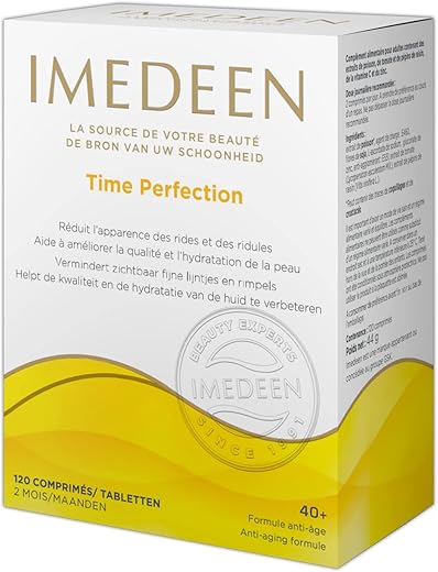 Time Perfection – 120 comprimidos | Cuidado da pele | Colágeno | Antienvelhecimento - Imedeen