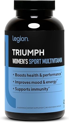 Triumph – Suplemento Multivitamínico Diário para Atletas – Energia e Nutrição Esportiva - LEGION