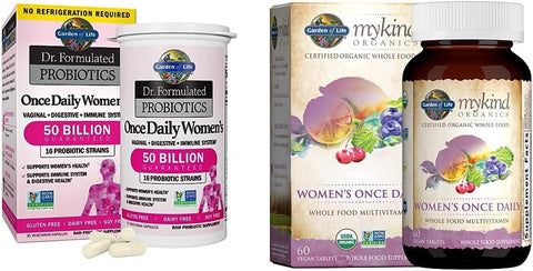 Probióticos para Mulheres – Fórmula Específica – 30 Bilhões de UFC – 30 Cápsulas - Garden of Life
