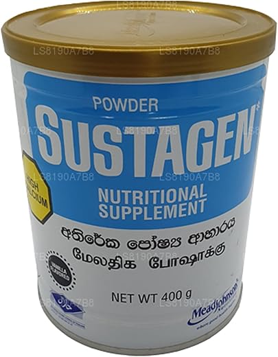 SUSTAGEN - Sustagen Sabor Baunilha Suplemento Nutricional 400g Lata Pó de Leite