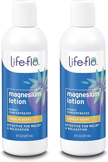 Loção de Magnésio Concentrado com Cloreto de Magnésio | Calmante | 100ml - LIFE-FLO