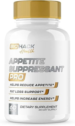 EPN Supplements - BioHack Health | Supressor de Apetite Eficaz #1 para Pílulas de Perda de Peso para Mulheres | 100% Natural e Seguro | Resultados Comprovados