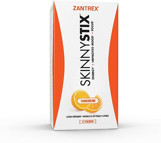 Zantrex - Skinnystix Tangy Tangerine: Emagrecedor em Pó Sabor Tangerina – 30g