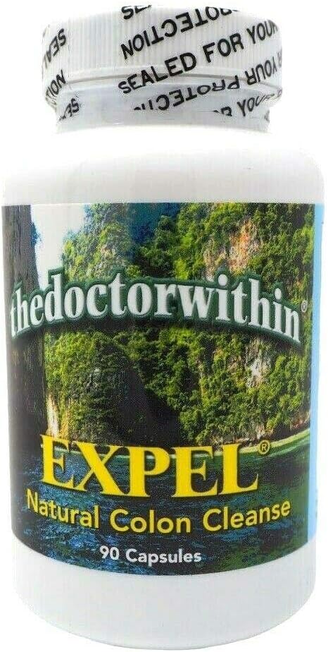 thedoctorwithin - The Doctor Within – EXPEL – Desintoxicação Natural do Cólon – 90 Cápsulas