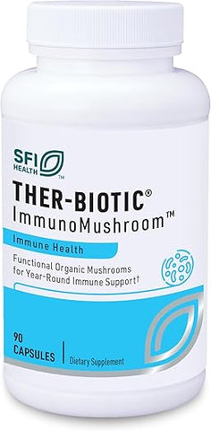 Immunomax – Fórmula de Suporte Imunológico com Cogumelo Cordyceps, Cauda de Peru e Reishi – 60 cápsulas - Klaire Labs
