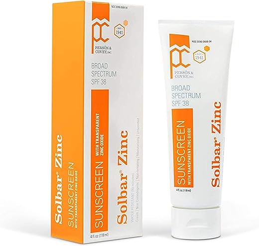 Protetor Solar Solbar Zinc FPS 38 118 ml (Pacote com 2)