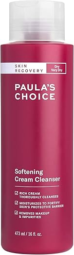Paula's Choice - Paula’s Choice SKIN RECOVERY Creme de Limpeza, Frasco de 16 Ounces para Pele Extra Sensível, Propensa a Vermelhidão e Rosácea, Pele Normal a Muito Seca