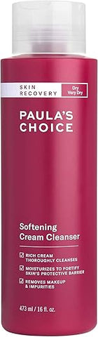 Paula's Choice - Paula’s Choice SKIN RECOVERY Creme de Limpeza, Frasco de 16 Ounces para Pele Extra Sensível, Propensa a Vermelhidão e Rosácea, Pele Normal a Muito Seca