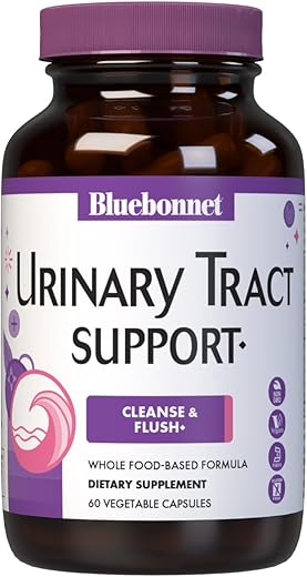 Nutrition Suporte para o Trato Urinário, Limpeza – 60 cápsulas - Bluebonnet