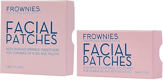 FROWNIES - Frownies Forehead – Kit com 2 Itens: Redutor de Rugas Facial – 30g