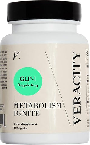 VERACITY SELFCARE - Veracity Ignite – Suplemento Natural de Suporte Metabólico Celular, Regulador Hormonal para Mulheres – Suplemento para Recomposição Corporal – Fórmula 100% Não Medicamentosa
