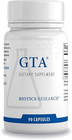 GTA® – Suporte para Glândulas Endócrinas, Promove Equilíbrio Hormonal Ótimo. Contém Glândulas Porcinas, Elementos Traços Ligados Fitocimicamente™ Selênio, Rubídio, SOD - Biotics Research