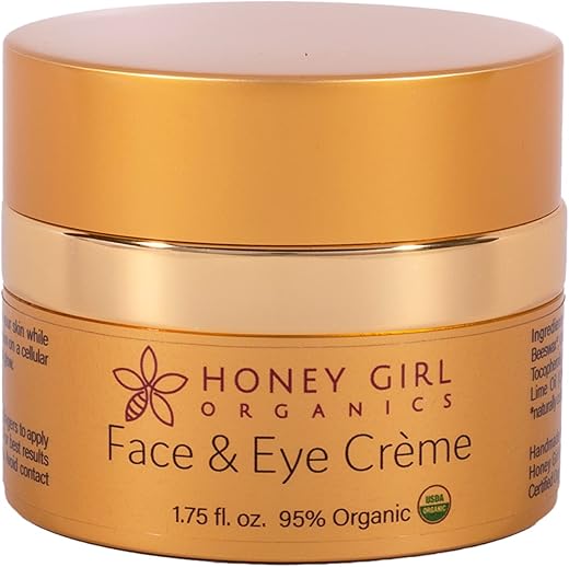Face – Creme Facial Orgânico 50g | Hidratação Natural - Honey Girl Organics