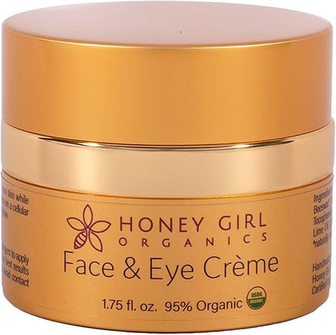Face – Creme Facial Orgânico 50g | Hidratação Natural - Honey Girl Organics