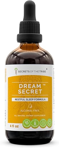 Secrets of the Tribe - Segredos da Tribo – Fórmula do Sonho Secreto, Gota de Extrato Líquido sem Álcool, 118 ml