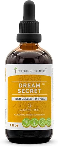 Secrets of the Tribe - Segredos da Tribo – Fórmula do Sonho Secreto, Gota de Extrato Líquido sem Álcool, 118 ml