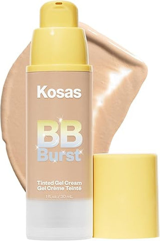 BB Burst Gel Creme Facial Tonalizante – Suporta Colágeno Saudável, Suaviza a Pele, Hidrata – Kosas BB Burst Gel Creme Facial Tonalizante – Suporte ao Colágeno Saudável, Pele Suave, Hidratação - Kosas