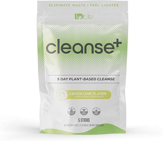 Limpeza – Limão-Lima | Pó para Bebida de Limpeza – Fórmula de Reinicialização Intestinal de 5 Dias para Eliminação Saudável e Absorção de Nutrientes – para Saúde Digestiva e Intestinal – 5 Sticks - IDLife