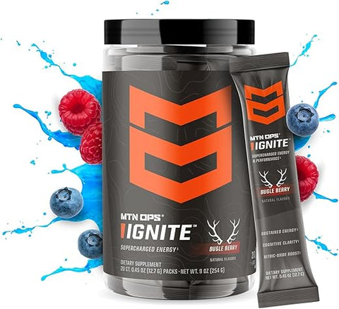 Ignite Trail Packs – Energia Superpotente para suas Aventuras – 30g - MTN OPS