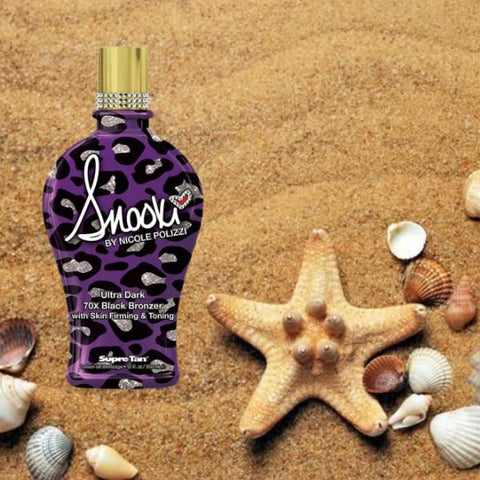 Snooki Ultra Dark 70X Black Bronzer com Firmeza da Pele | 70X Bronzeador Preto Ultra Escuro com Firmeza da Pele | 200g - Supre